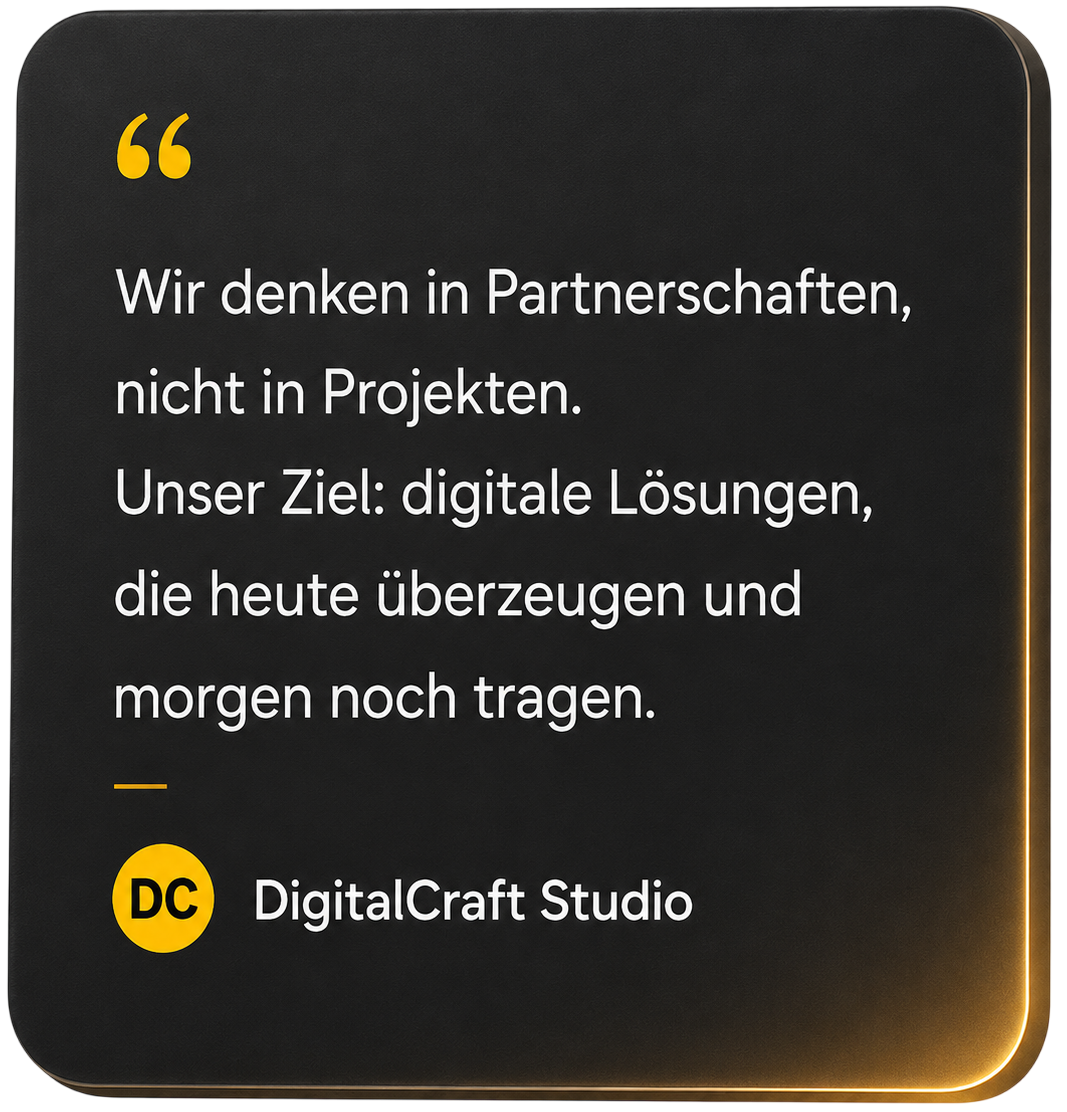 Unser Anspruch an partnerschaftliche Zusammenarbeit