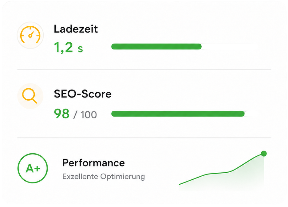 Performance- und SEO-Auswertung